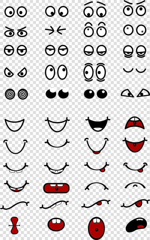 Clipart   Gezichtjes Tekenen  HD Png DownloadTransparent PNG