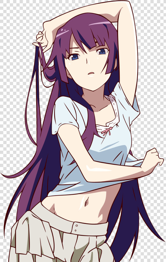 Senjougahara Png  Transparent PngTransparent PNG