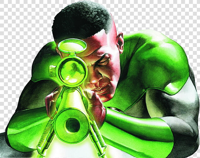 John Stewart Green Lantern Sniper  HD Png DownloadTransparent PNG