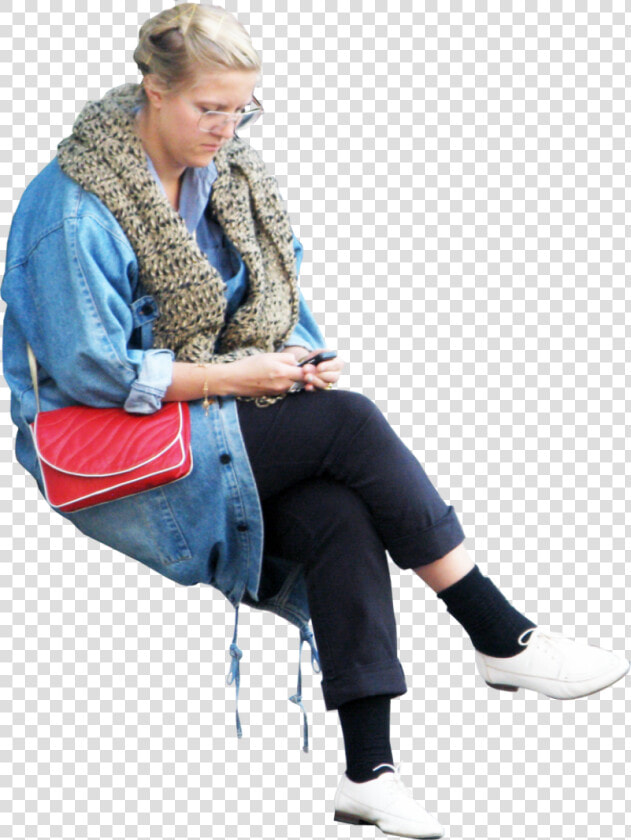 Sitting   Human Sitting Png Winter  Transparent PngTransparent PNG