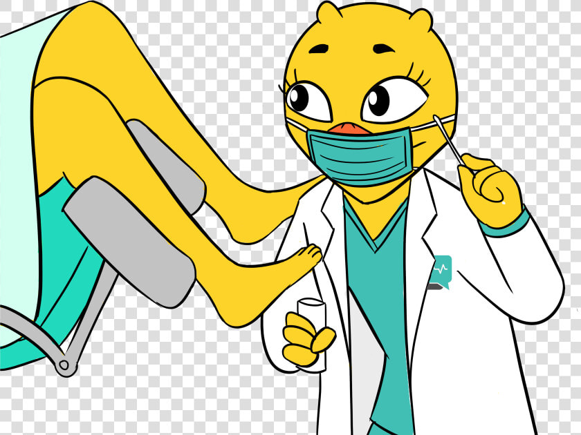 Pap Smear Illustration Hpv   Pap Smear Cartoon  HD Png DownloadTransparent PNG