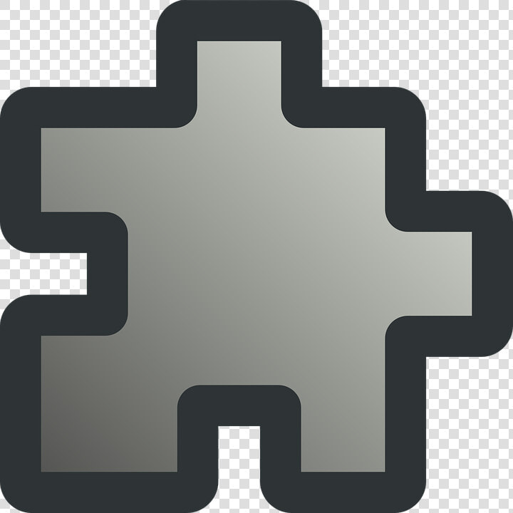 Pieza De Rompecabezas Gris Png  Transparent PngTransparent PNG