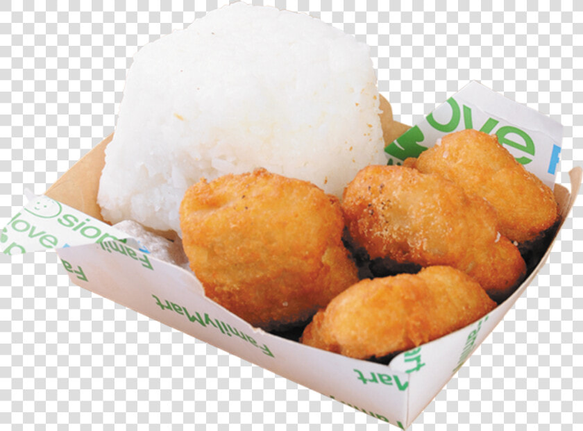 Dish food cuisine fried Food ingredient prawn Ball fast   Chicken Nuggets With Rice  HD Png DownloadTransparent PNG