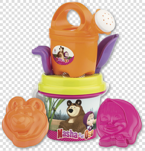 Disney Masha And The Bear Eau De Toilette 100ml Unisex   Mása És A Medve Homokozó Szett  HD Png DownloadTransparent PNG