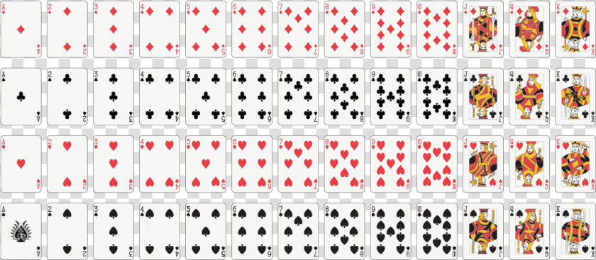 Playing Cards Full Deck   Png Download   Faces Of Deck Of Cards  Transparent PngTransparent PNG