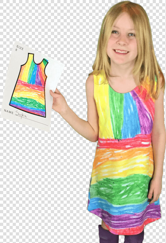 Picture This Dress   Unusual Kids Clothes  HD Png DownloadTransparent PNG