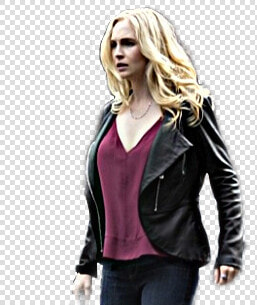  carolineforbes   Leather Jacket  HD Png DownloadTransparent PNG