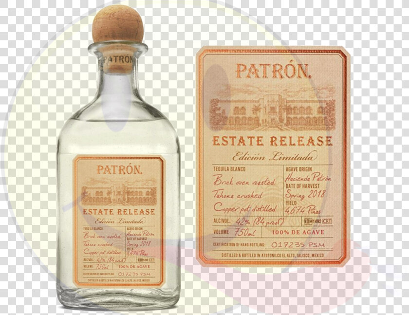 Patron Estate Release   Patron Tequila Estate Release  HD Png DownloadTransparent PNG