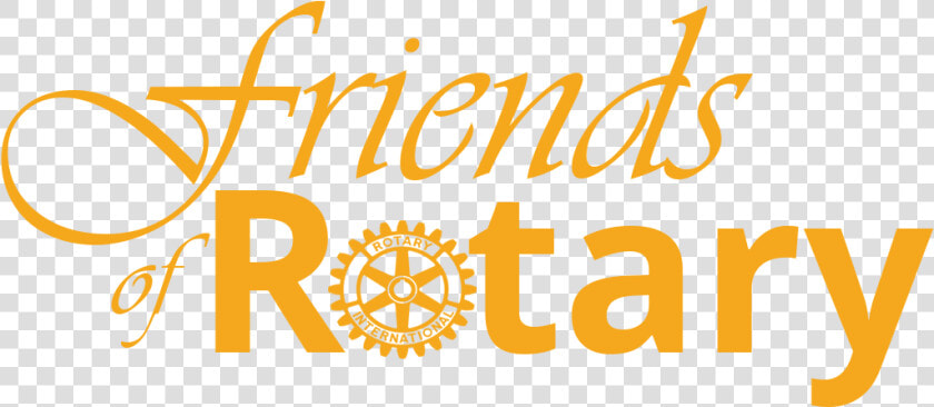 Friends Of Rotary Logo   Friends Of Rotary  HD Png DownloadTransparent PNG