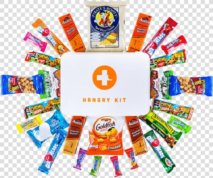 Hard Plastic Hangry Emergency Snack Kit  HD Png DownloadTransparent PNG