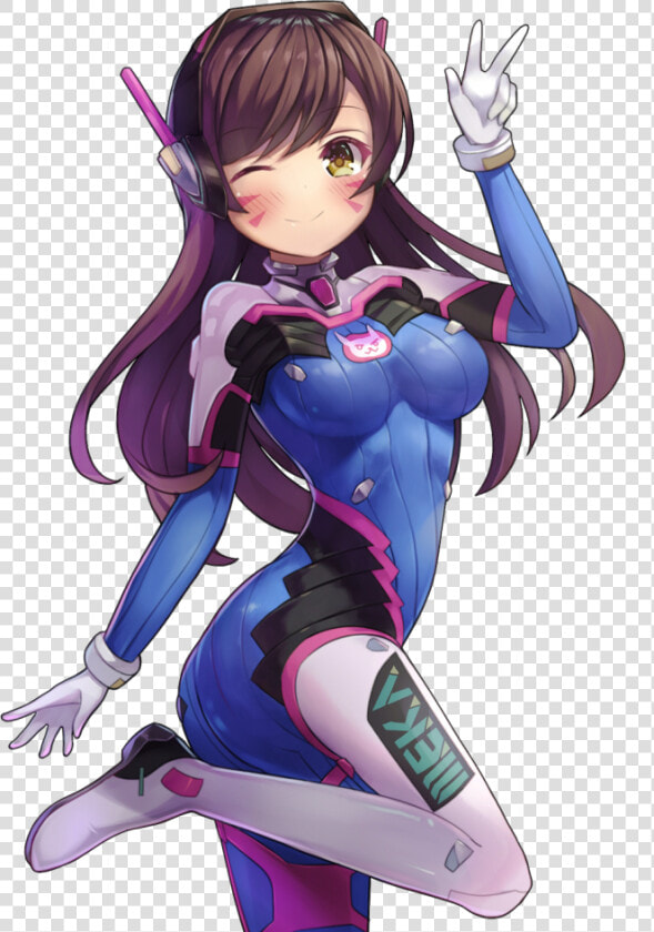  d   Va diva overwatch   Overwatch D Va Anime  HD Png DownloadTransparent PNG