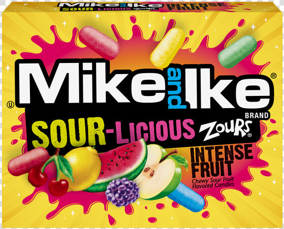 Mike And Ike Sour Licious  HD Png DownloadTransparent PNG
