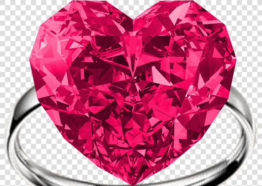 Red Diamonds Clip Art   Red Diamond Heart  HD Png DownloadTransparent PNG