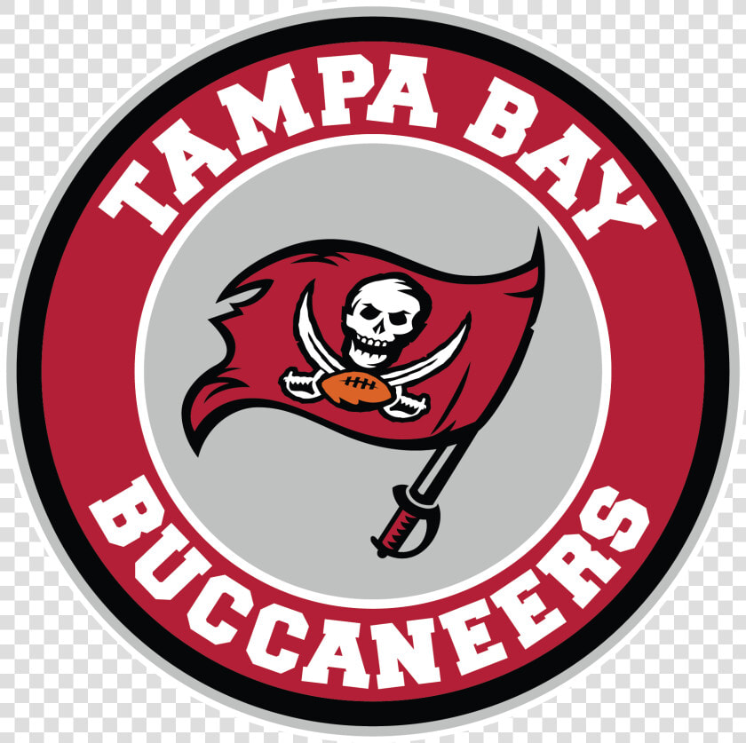Tampa Bay Buccaneers Circle Logo Vinyl Decal   Sticker   Tampa Bay Buccaneers Throwback Logo  HD Png DownloadTransparent PNG