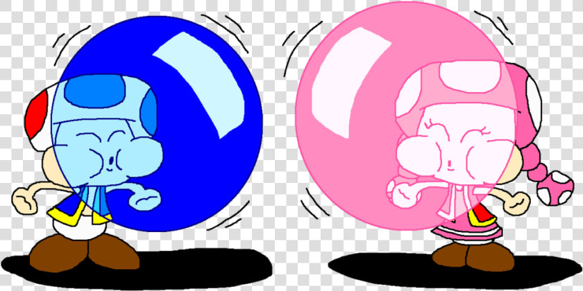 X Toadette Color Bubble Gum By Pokegirlrules   Rocky The Flying Squirrel Color Bubble Gum  HD Png DownloadTransparent PNG