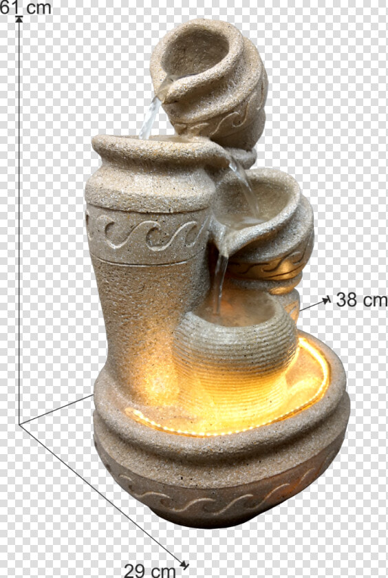 Small Matki Water Fountain For Home Decor  sand Drift   HD Png DownloadTransparent PNG