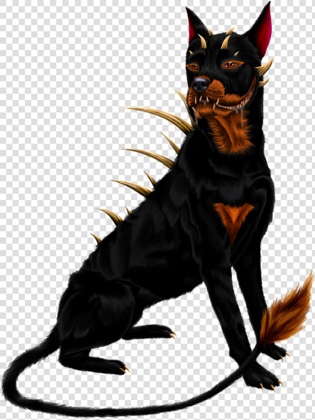 Hell Hound By Carusimahikura Hell Hound By Carusimahikura   Hellhound Dog  HD Png DownloadTransparent PNG