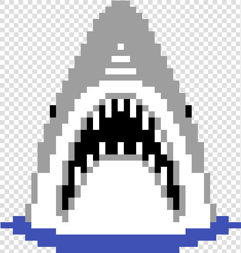 Jaws Perler Beads  HD Png DownloadTransparent PNG