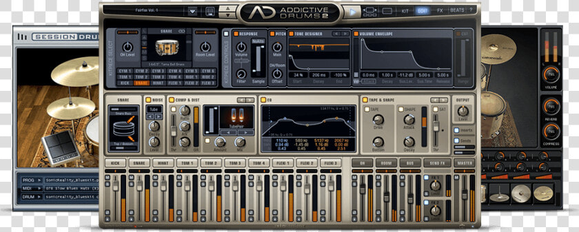 Drums   Xln Audio Addictive Drums  HD Png DownloadTransparent PNG