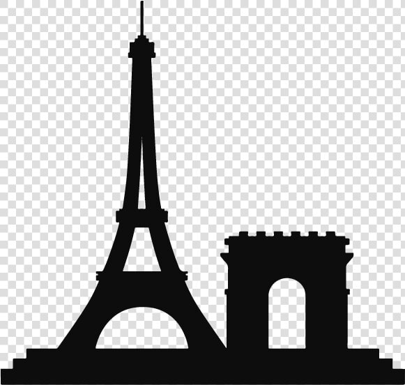 Eiffel Tower Landmark Drawing  HD Png DownloadTransparent PNG