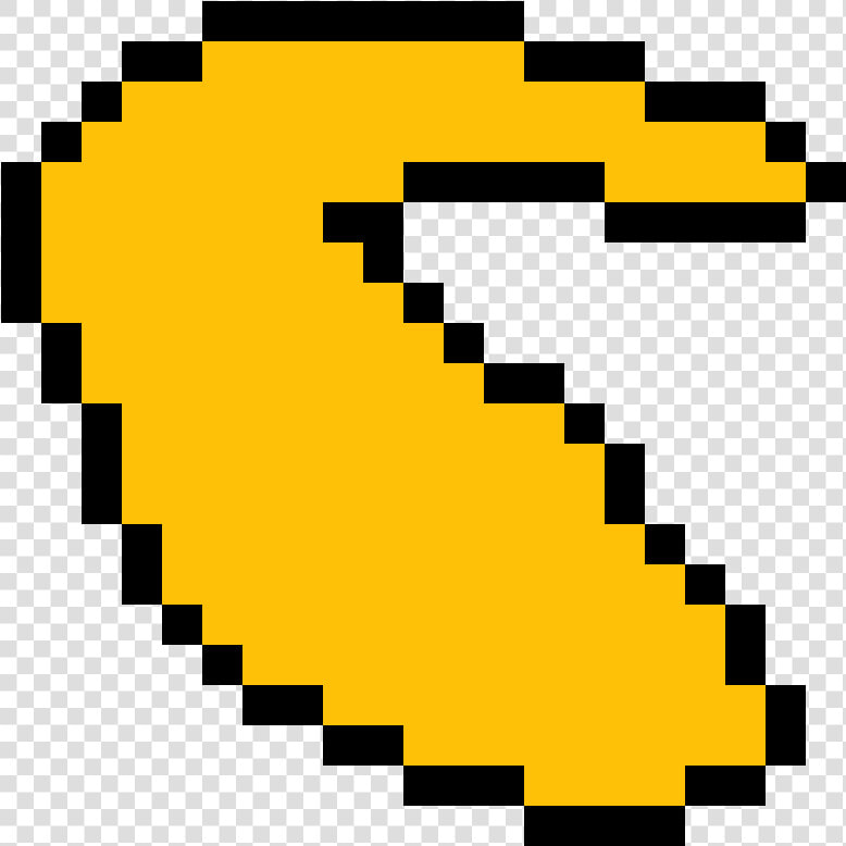 Pixel Smiley Face Gif   Png Download   Simple Pixel Art Pac Man  Transparent PngTransparent PNG