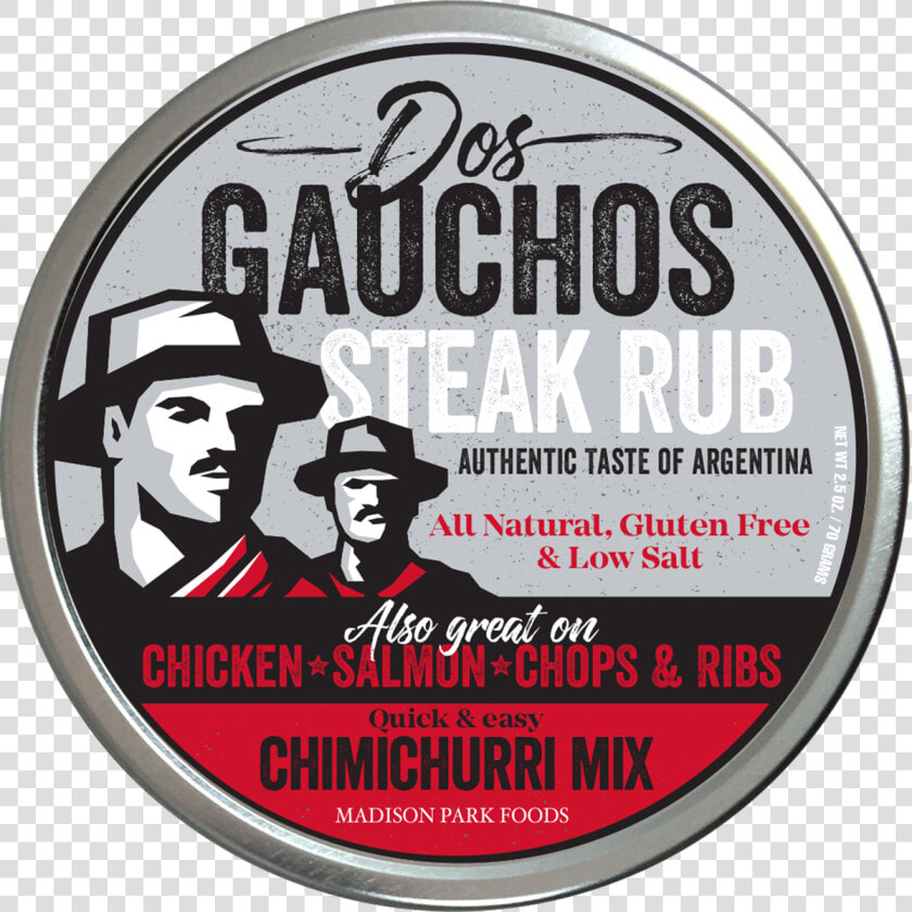 Dos Gauchos Steak Rub front   Circle  HD Png DownloadTransparent PNG