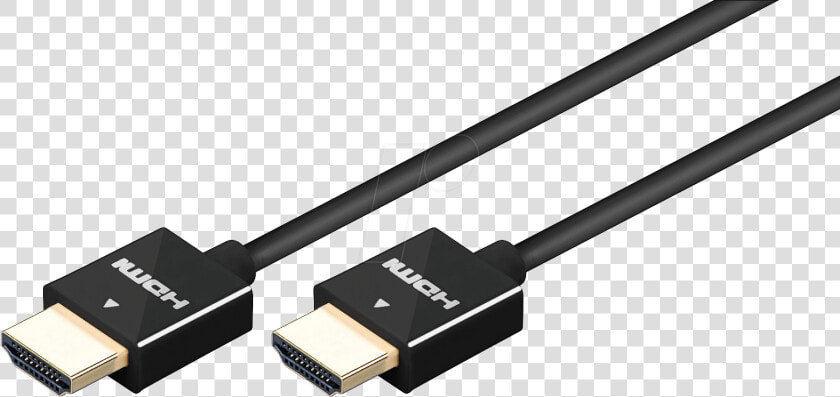 Cable electronic Cables electrical Connector   Slim Hdmi Cable  HD Png DownloadTransparent PNG