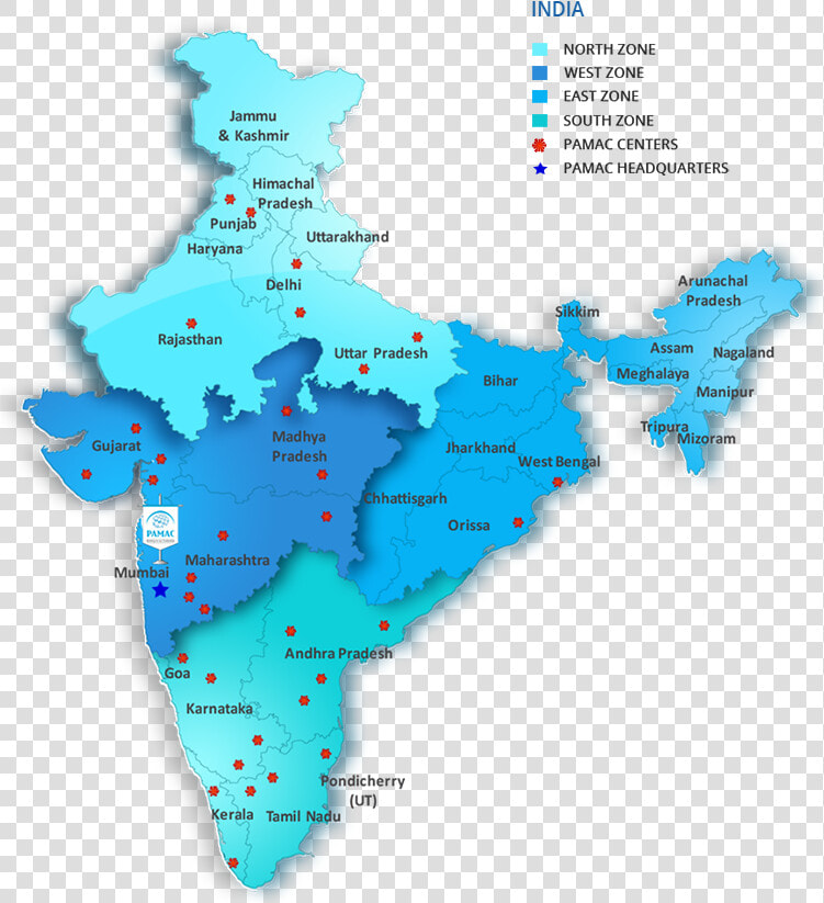 India Map With Cities Png  Transparent PngTransparent PNG