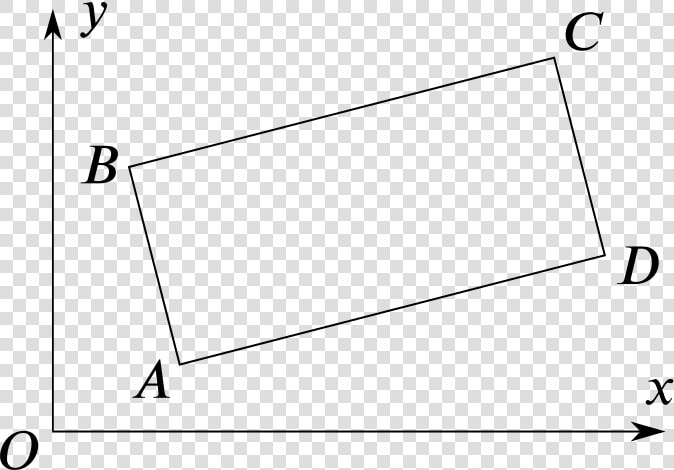 Graph With The Rectangle Abcd  HD Png DownloadTransparent PNG