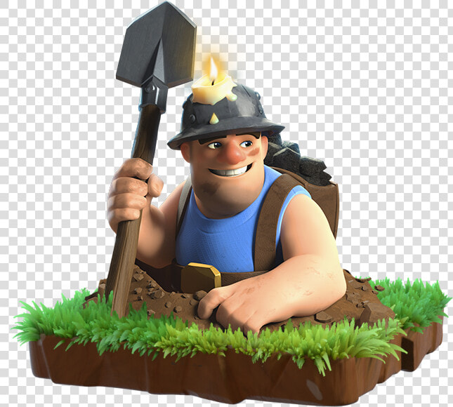 Minero Clash Of Clans  HD Png DownloadTransparent PNG