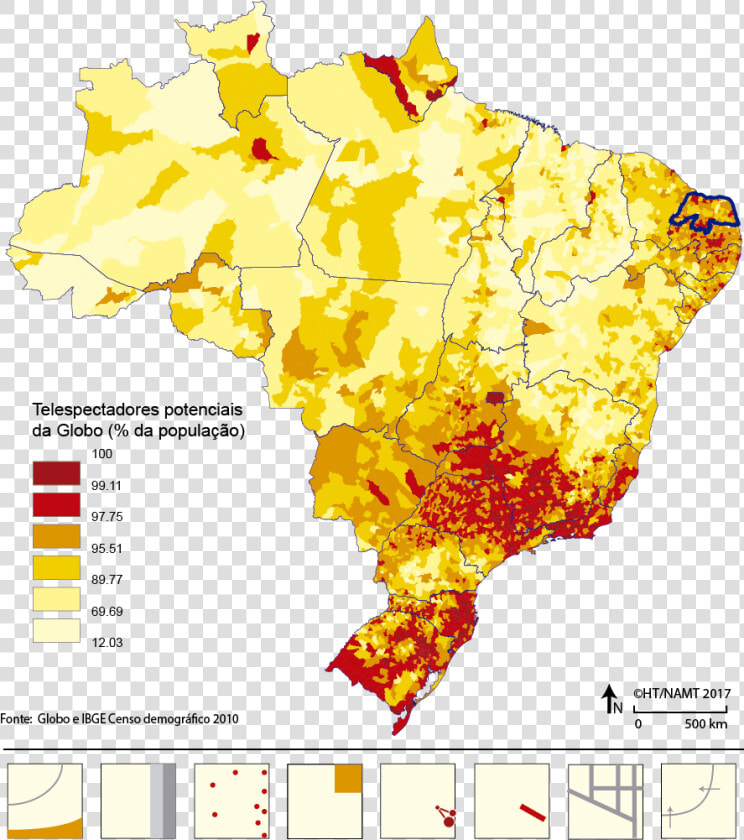 Densidade Demografica Do Brasil 2018  HD Png DownloadTransparent PNG