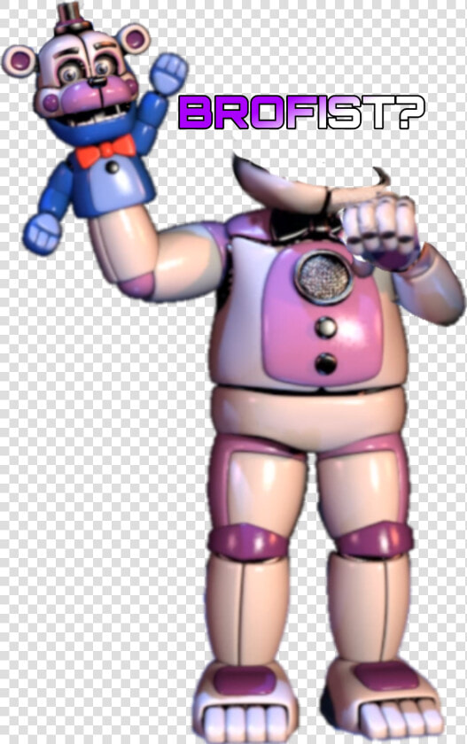  fnafsisterlocation  pewdiepie  brofist   Funtime Freddy Full Body  HD Png DownloadTransparent PNG