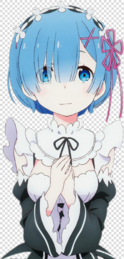  рем  аниме  anime  rem  рем  rem  re   Re Zero Rem Png  Transparent PngTransparent PNG