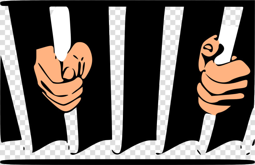 Black Man In Jail Cartoon  HD Png DownloadTransparent PNG