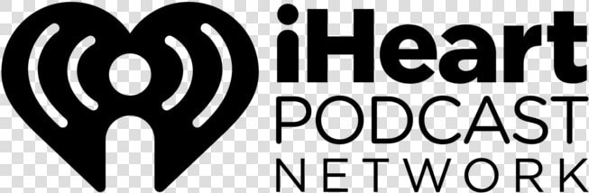 Ihpodcastnetwork Flat Semi Stk Black   Iheartradio  HD Png DownloadTransparent PNG