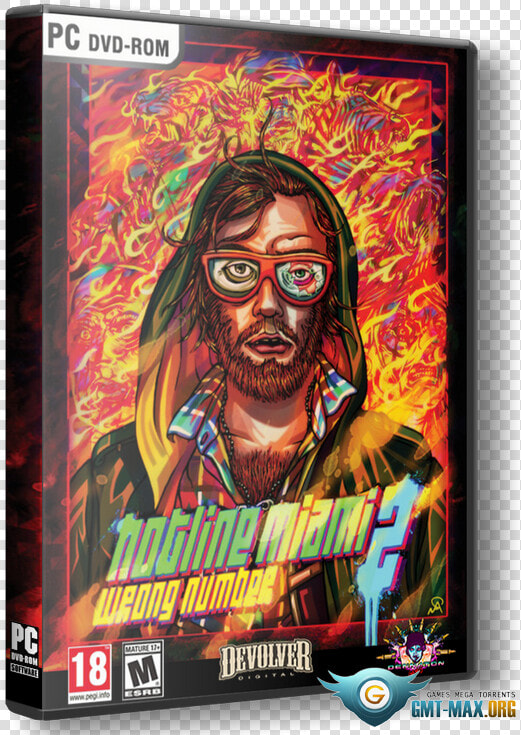 Hotline Miami   Hotline Miami 2 Wrong Number  HD Png DownloadTransparent PNG