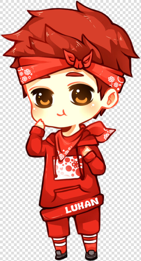 Luhan  Exo  And Exo m Image   Exo Luhan Chibi  HD Png DownloadTransparent PNG