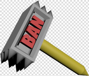 Ban Hammer Png   Transparent Ban Hammer Emoji  Png DownloadTransparent PNG