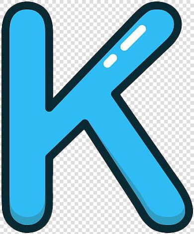 K Letter Png Clipart   Blue Letter K Png  Transparent PngTransparent PNG