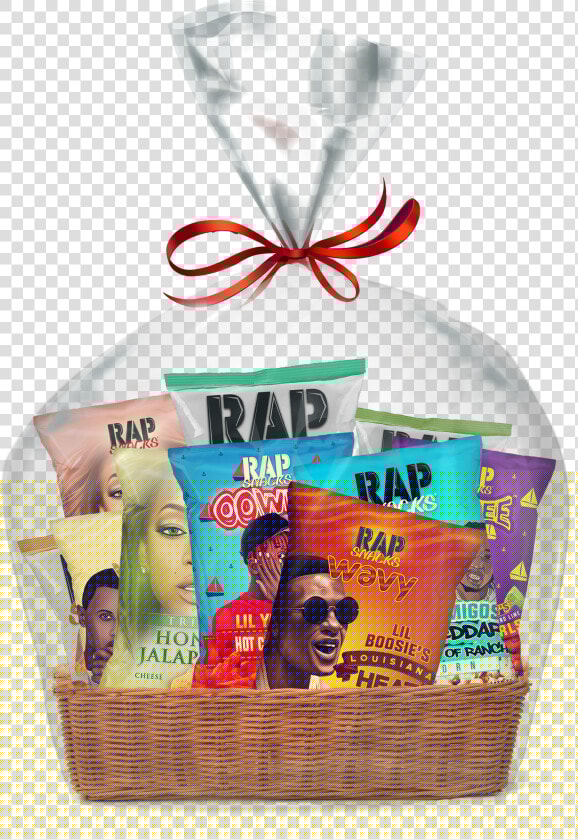 Give The Gift Of Flavor   Rap Snacks Gift Basket  HD Png DownloadTransparent PNG