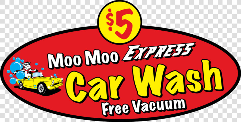 Moo Moo Car Wash Logo  HD Png DownloadTransparent PNG