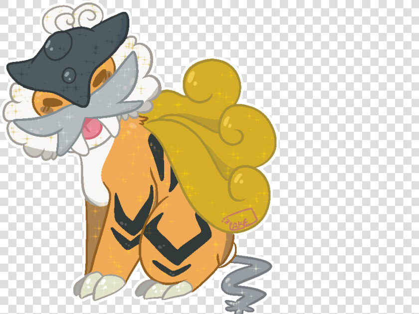 Shiny Pokemon Pokemon Raikou Shiny Raikou Sushicakes   Raikou Shiny Cute  HD Png DownloadTransparent PNG