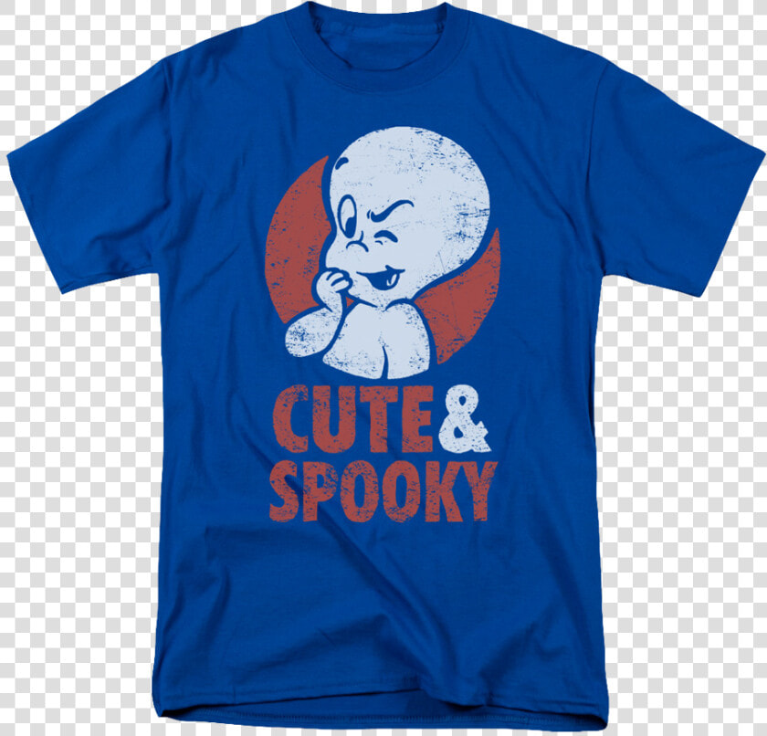 Cute And Spooky Casper The Friendly Ghost T shirt   Active Shirt  HD Png DownloadTransparent PNG