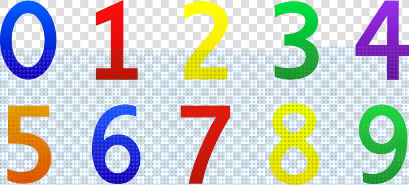 Numbers   Clipart   For   Kids   Numbers 0 9 Clipart  HD Png DownloadTransparent PNG