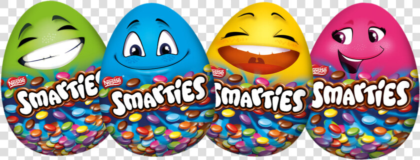 Nestle Smartie Funny Eggs   Smarties Egg  HD Png DownloadTransparent PNG
