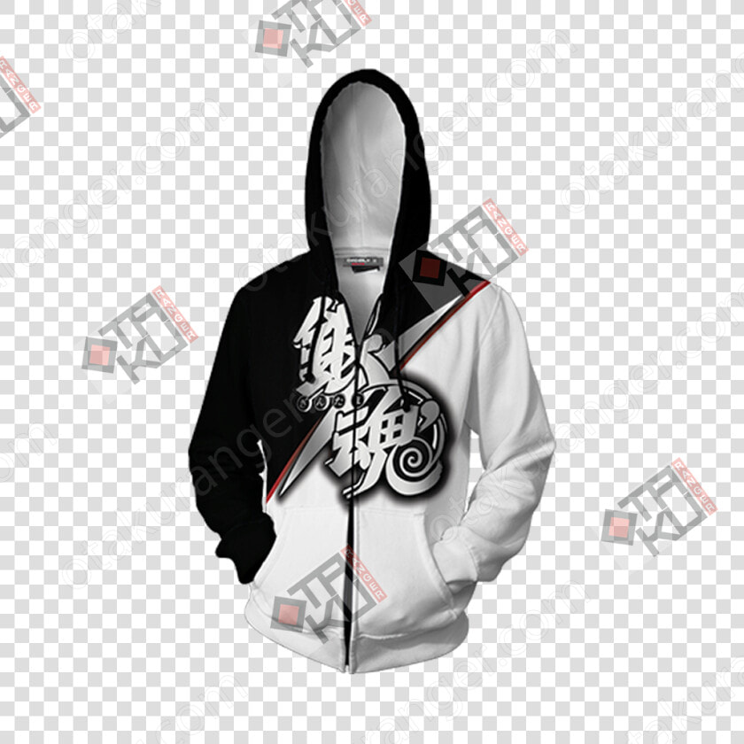 Gintama Unisex Zip Up Hoodie Jacket   Evangelion Asuka T Shirt  HD Png DownloadTransparent PNG