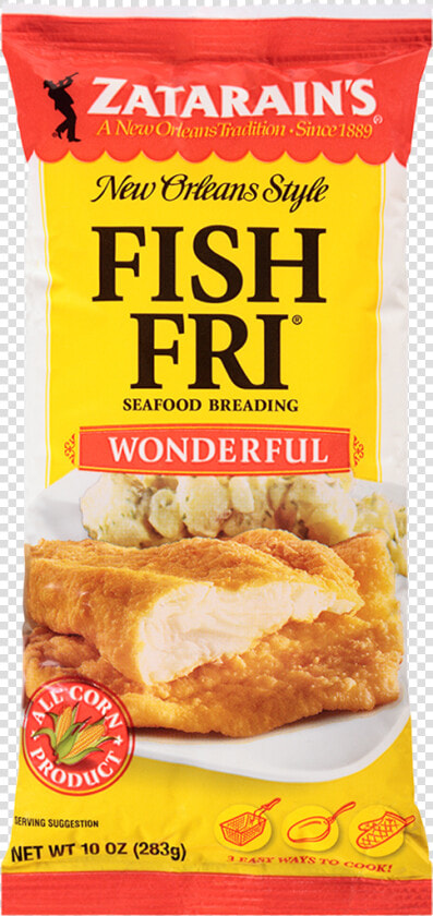 Wonderful Fish Fri   Zatarain  39 s Fish Fry 10 Oz  HD Png DownloadTransparent PNG