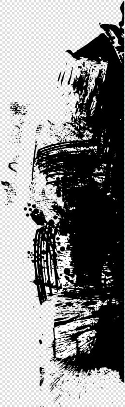 Vector Paintbrush Black And White   Dj Shoza Ft Gazza  HD Png DownloadTransparent PNG