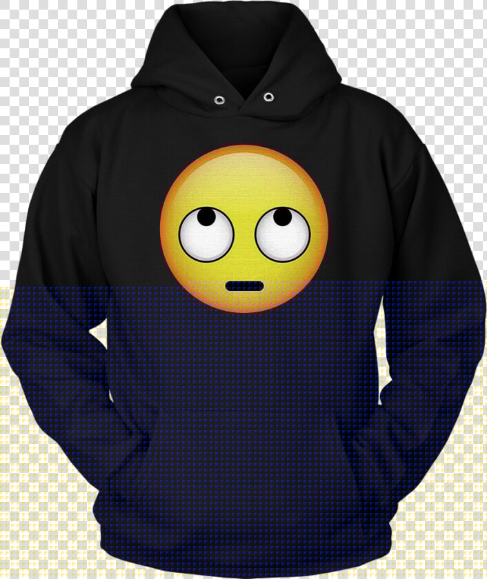 Hd Emoji Face With Rolling Eyes Shirt   Transparent Thrasher Hoodie Png  Png DownloadTransparent PNG