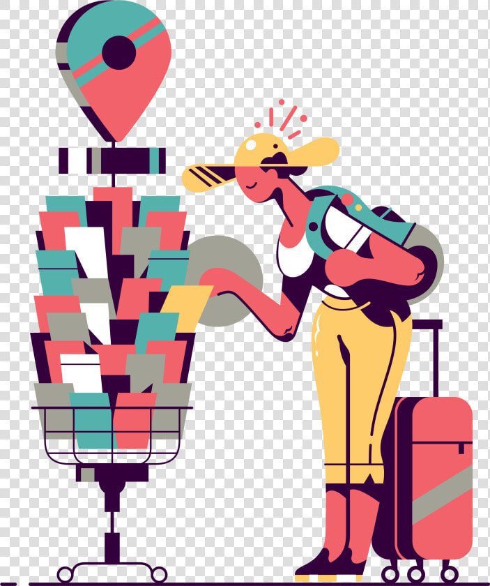 The Best U S   Travel The World Illustration Behance  HD Png DownloadTransparent PNG
